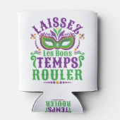 Laissez Les Bons Temps Rouler Mardi Gras Blikjeskoeler (Achterkant)