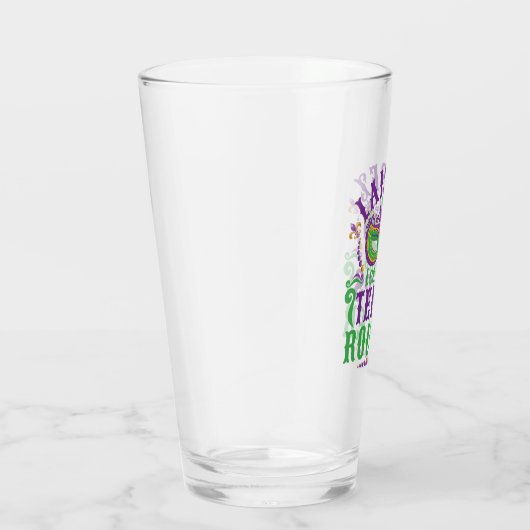 Laissez Les Bons Temps Rouler Mardi Gras Glas (Rechts)