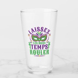 Laissez Les Bons Temps Rouler Mardi Gras Glas