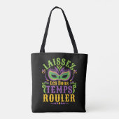 Laissez Les Bons Temps Rouler Mardi Gras Tote Bag (Achterkant)