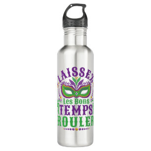 Laissez Les Bons Temps Rouler Mardi Gras Waterfles