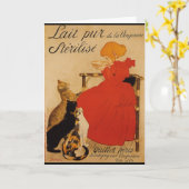 Lait Pur DE La Vingeanne Sterilise Kaart (Gele Bloem)