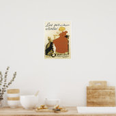 Lait pur de la Vingeanne Sterilize Ad - Child met Poster (Keuken)