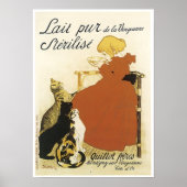 Lait pur de la Vingeanne Sterilize Ad - Child met Poster (Voorkant)