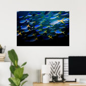Laja Ampat Underwater 5 Poster (Thuiskantoor)