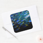 Laja Ampat Underwater 5 Vierkante Sticker (Envelop)