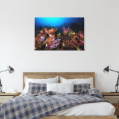 Laja Ampat Underwater Canvas Afdruk (Insitu (Slaapkamer))