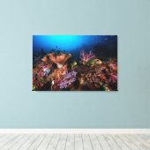 Laja Ampat Underwater Canvas Afdruk (Insitu (Houten vloer))