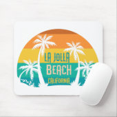 LaJolla Beach Retro Muismat (Met muis)