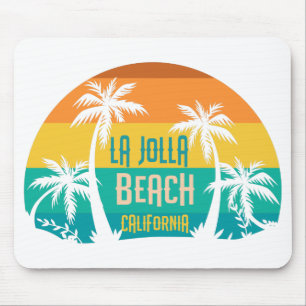 LaJolla Beach Retro Muismat