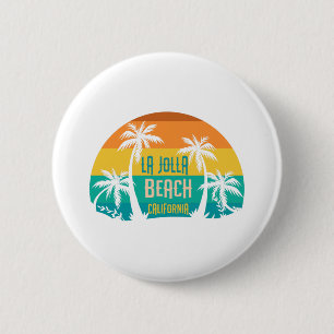 LaJolla Beach Retro Ronde Button 5,7 Cm
