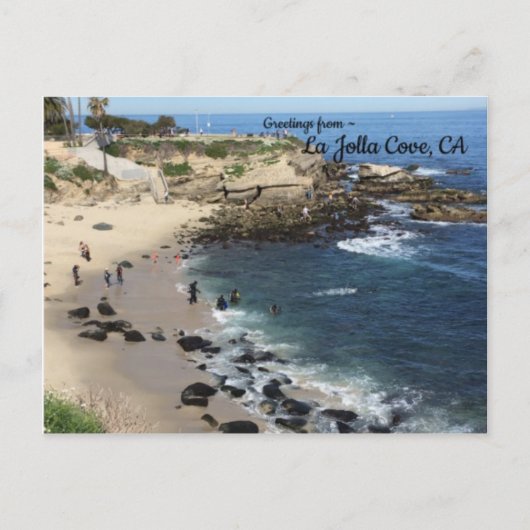 LaJolla Cove, Californië Briefkaart (Voorkant)