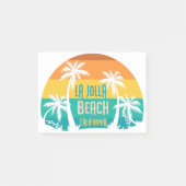 LaJolla Strand Retro Post-it® Notes (Voorkant)