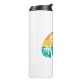 LaJolla Strand Retro Thermosbeker (Gedraaid links)