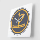 Lakan Clock Vierkante Klok (Hoek)