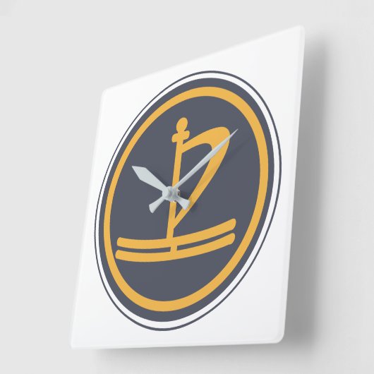 Lakan Clock Vierkante Klok (Hoek)