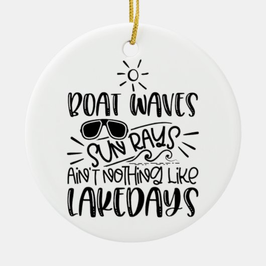 **LAKDAGEN** CHRISTMAS CERAMIC ORNAMENT (Voorkant)
