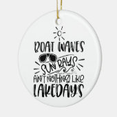 **LAKDAGEN** CHRISTMAS CERAMIC ORNAMENT (Links)