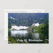 Lake 22, briefkaart Washington (Voorkant / Achterkant)