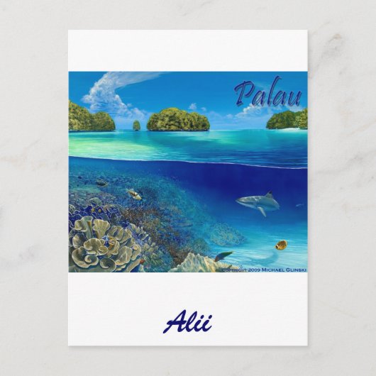 Lake 3 van Michael Glinski Briefkaart (Voorkant)