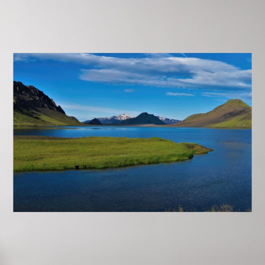 Lake Alftavatn Poster (Voorkant)