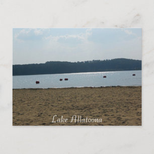 Lake Allatoona, Acworth, Georgia Briefkaart