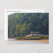 Lake Allatoona, Acworth, Georgia Briefkaart (Voorkant / Achterkant)