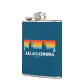 Lake Allatoona Georgia Canoe Heupfles (Links)