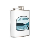 Lake Allatoona Georgia Gevist Rod Heupfles (Rechts)