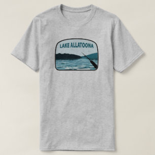 Lake Allatoona Georgia Gevist Rod T-shirt