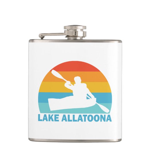 Lake Allatoona Georgia Kayak Heupfles (Voorkant)
