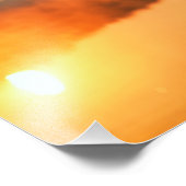 Lake alma foto afdruk (Hoek)