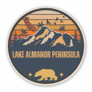 Lake Almanor-schiereiland, Californië Sticker