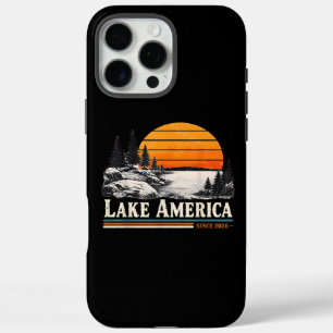 Lake America 2026 Wijnstok iPhone 16 Pro Max Hoesje