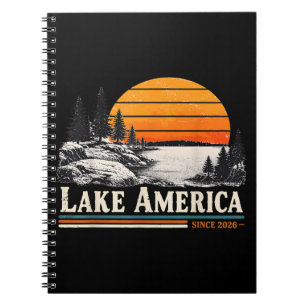 Lake America 2026 Wijnstok Notitieboek