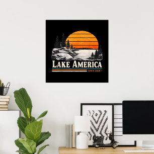 Lake America 2026 Wijnstok Poster