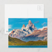 Lake and Andes Mountains, Patagonia - Argentinië Briefkaart (Voorkant / Achterkant)