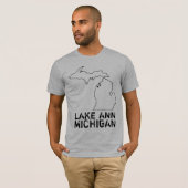 Lake Ann Michigan T-shirt (Voorkant volledig)