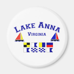 Lake Anna VA Signal Flags Magneet