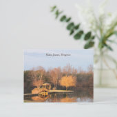 Lake Anna, Virginia.  Briefkaart (Staand voorkant)
