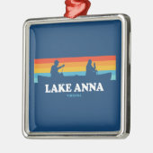 Lake Anna Virginia Canoe Metalen Ornament (Links)