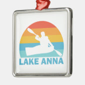 Lake Anna Virginia Kayak Metalen Ornament (Links)