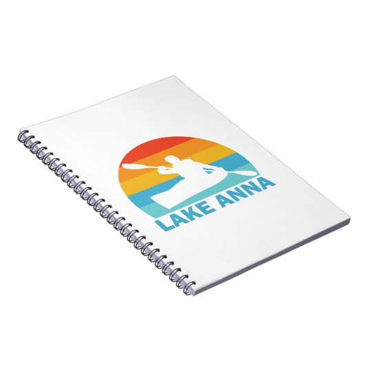 Lake Anna Virginia Kayak Notitieboek (Rechterzijde)