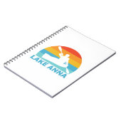 Lake Anna Virginia Kayak Notitieboek (Linkerzijde)