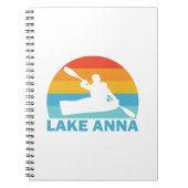 Lake Anna Virginia Kayak Notitieboek (Voorkant)