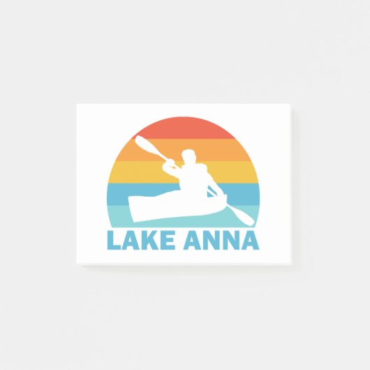 Lake Anna Virginia Kayak Post-it® Notes (Voorkant)