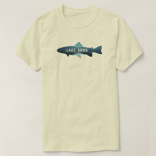 Lake Anna Virginia Vis T-shirt (Design voorkant)