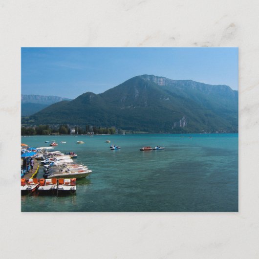 Lake Annecy, Frankrijk - Briefkaart (Voorkant)
