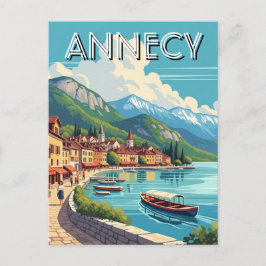 Lake Annecy Frankrijk Briefkaart