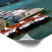 Lake Annecy, Frankrijk - Poster (Hoek)